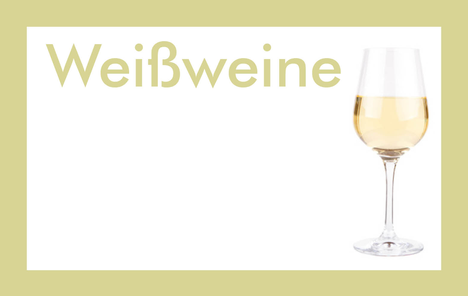 Weißweine